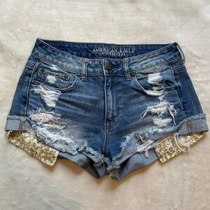 Women’s High Rise Festival Jean Shorts